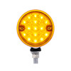 15 LED 3" Reflector Double Face Light - Amber & Red LED/Amber & Red Lens