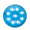 9 LED 2" Auxiliary Light - Blue LED/Clear Lens (Bulk)