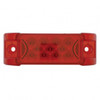 13 LED Reflector Rectangular Light (Clearance/Marker) - Red LED/Red Lens