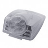 19 LED Reflector Square Cab Light - Amber LED/Clear Lens