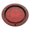 10 LED 4" Round Reflex Light (Stop, Turn & Tail) - Red LED/Red Lens (Bulk)