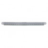 19 LED 12" Reflector Turn Signal Light Bar - Amber LED/Clear Lens (Bulk)