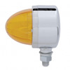 17 LED Dual Function Watermelon Single Face Light - Amber LED/Amber Lens