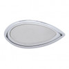 39 LED "Teardrop" Auxiliary Light With Bezel - Amber LED/Chrome Lens