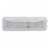 Single LED Rectangular Light (Clearance/Marker) - Amber LED/Clear Lens (Bulk)
