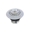 3 LED Mini Light With Bezel (Clearance/Marker) - Blue LED/Clear Lens