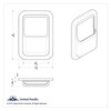 International Door Pocket Cover - Passenger Side (Bulk)