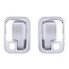 Chrome Door Handle Trim Cover Set for Peterbilt & Kenworth (2005+)- Pair (Driver & Passenger)