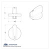 A/C & Heater Dial Knob For International