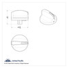 A/C Control Knob For 2002-2005 Kenworth