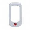 Rocker Switch Trim For Peterbilt/ Kenworth With Red Crystal (Card of 3)