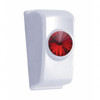 Chrome Rocker Switch Plug With Red Diamond For 2006+ Kenworth (Card Of 2)