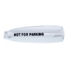 Chrome Plastic "Not For Parking" Trailer Brake Lever Cover For 2006+ Kenworth
