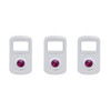 Rocker Switch Cover For Kenworth/Peterbilt- Purple Diamond (Card of 3)