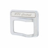Chrome Rocker Switch Cover For Peterbilt 579 (2013-2019) & 567 (2014-2018)- PTO Control