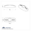 Trailer Brake Cover For Freightliner - Indented
