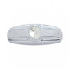 Trailer Brake Cover With Clear Diamond For Freightliner