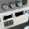 Chrome Dash Storage Pocket Trim for 2018-2022 Freightliner Cascadia