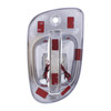 6 Amber LED Chrome Door Handle Cover for Freightliner - Passenger