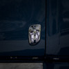 6 White LED Chrome Door Handle Cover for Freightliner - Driver