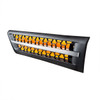 Hood Air Intake Grille With Amber LED For 2018-2022 Freightliner Cascadia 126 - Driver