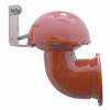 Electric Bull Horn With Control Lever - Red