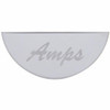 Peterbilt Gauge Plate - Amps