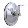 5" Stainless Steel Convex Mirror With Centered Mounting Stud