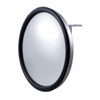 7-1/2" Stainless Steel Convex Mirror With Centered Mounting Stud