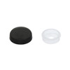 Black Plastic Snap-On Cap #10/#12 Screws (Bulk)