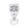 Chrome Skull Biker 13/15/18 Speed Gearshift Knob With Adapter