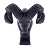 Matte Black Die-Cast Bighorn Ornament