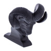 Matte Black Die-Cast Bighorn Ornament