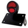Black 1928 Ford Model A Style LED Tail Light Assembly With Horizontal Mounting Bracket