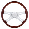 18" 4 Spoke Steering Wheel With Hub & Horn Kit - International