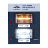 Display For 4" X 6" Lights - High/Low Beam