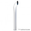 6" Curved Plain Bottom Exhaust - 18" L