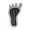 Chrome Barefoot Shape Dimmer Switch Cover