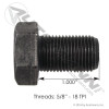 Hex Head Bolt 5/8in-18 X 1.00in