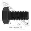 Cap Screw 3/8in-16 X 3/4in GR8