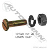 Steel Brake Lining Bolt 1/4in X 1in