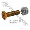 Brass Brake Lining Bolt 1/4in X 1in