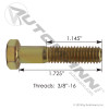 Cap Screw 3/8in-24 X 1-1/4in GR8