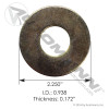 USS Iron Flat Washer 7/8in