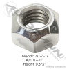 Lock Nut ST 7/16in GR C