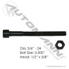 Center Bolt 5/16in X 3-1/2in