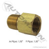 Adapter 1/8NPT Male x 1/8NPT Female