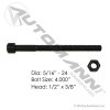 Bolt 5/16in X 4in Center