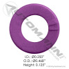 Accessory Pack 1/4in PLC Collar Purple