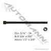 Center Bolt 5/16in X 6in